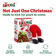 Kickmas™ Tree Kicker | Animated Kicking Legs for Your Christmas Tree